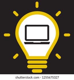 laptop vector icon