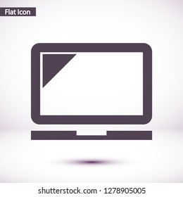 Laptop  vector icon