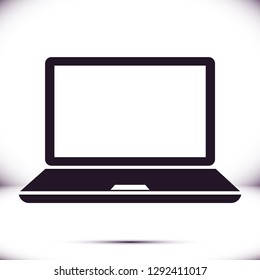 Laptop  vector icon