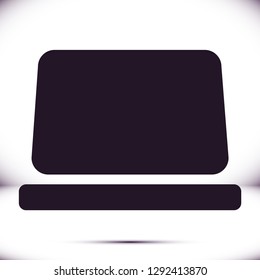 Laptop  vector icon