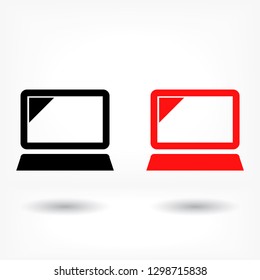 Laptop  vector icon