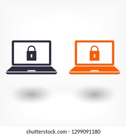 Laptop  vector icon