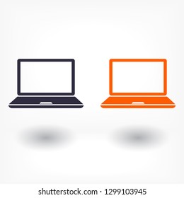 Laptop  vector icon