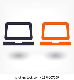 Laptop  vector icon