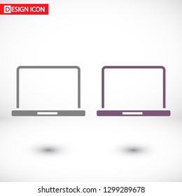 Laptop Vector icon