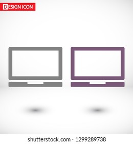 Laptop Vector icon