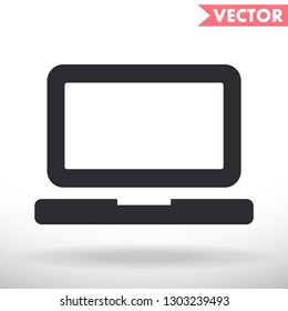 Laptop  vector icon