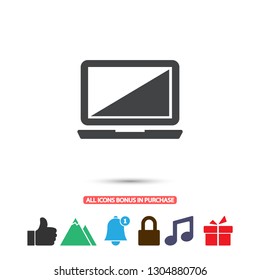 laptop vector icon
