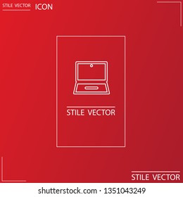 laptop vector icon