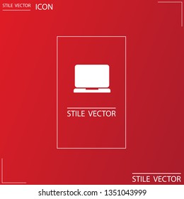 laptop vector icon