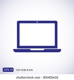 Laptop vector icon