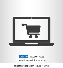 Laptop vector icon