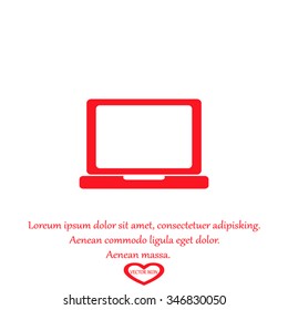 laptop vector icon