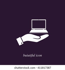 laptop vector icon