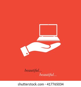 laptop vector icon
