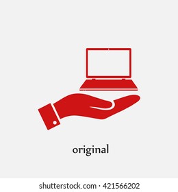 laptop vector icon