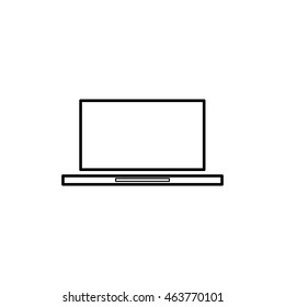 Laptop vector icon