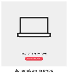 Laptop vector icon