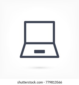Laptop Vector icon