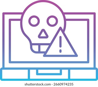 Icono de Vector del ordenador portátil. Se puede utilizar para aplicaciones de impresión, móviles y de Web.