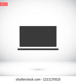 LAPTOP vector icon eps 10