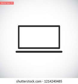 LAPTOP vector icon eps 10
