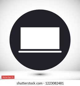 LAPTOP vector icon eps 10