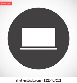 LAPTOP vector icon eps 10