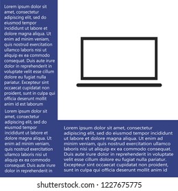 LAPTOP vector icon eps 10
