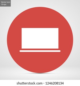 LAPTOP vector icon eps 10