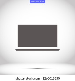 LAPTOP vector icon eps 10