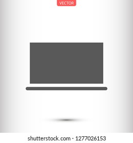 LAPTOP vector icon eps 10