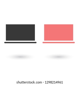 LAPTOP vector icon eps 10