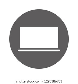 LAPTOP vector icon eps 10