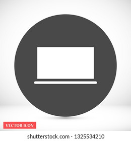 LAPTOP vector icon eps 10