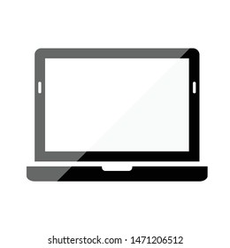 Laptop vector icon. Notebook icon. Smart Devices icon.  electronic device