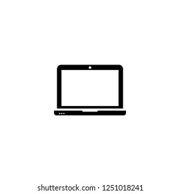 laptop vector icon. laptop sign on white background. laptop icon for web and app