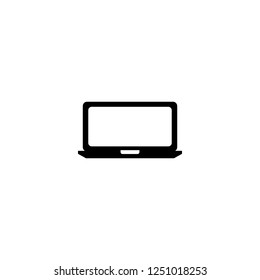 laptop vector icon. laptop sign on white background. laptop icon for web and app