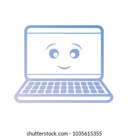 laptop vector illustration