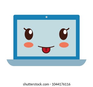 laptop vector illustration