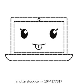 laptop vector illustration