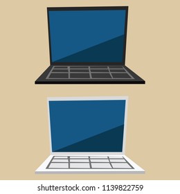 laptop vector illustration 