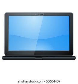 laptop - vector illustration