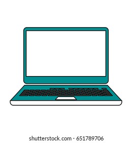 Laptop vector illustration