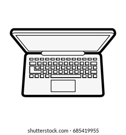 laptop vector illustration