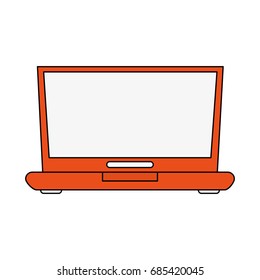 laptop vector illustration