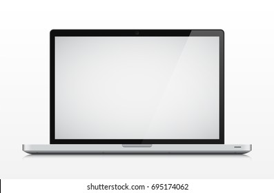 Laptop. Vector illustration