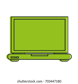 laptop vector illustration