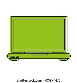 laptop vector illustration