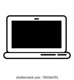 laptop vector illustration